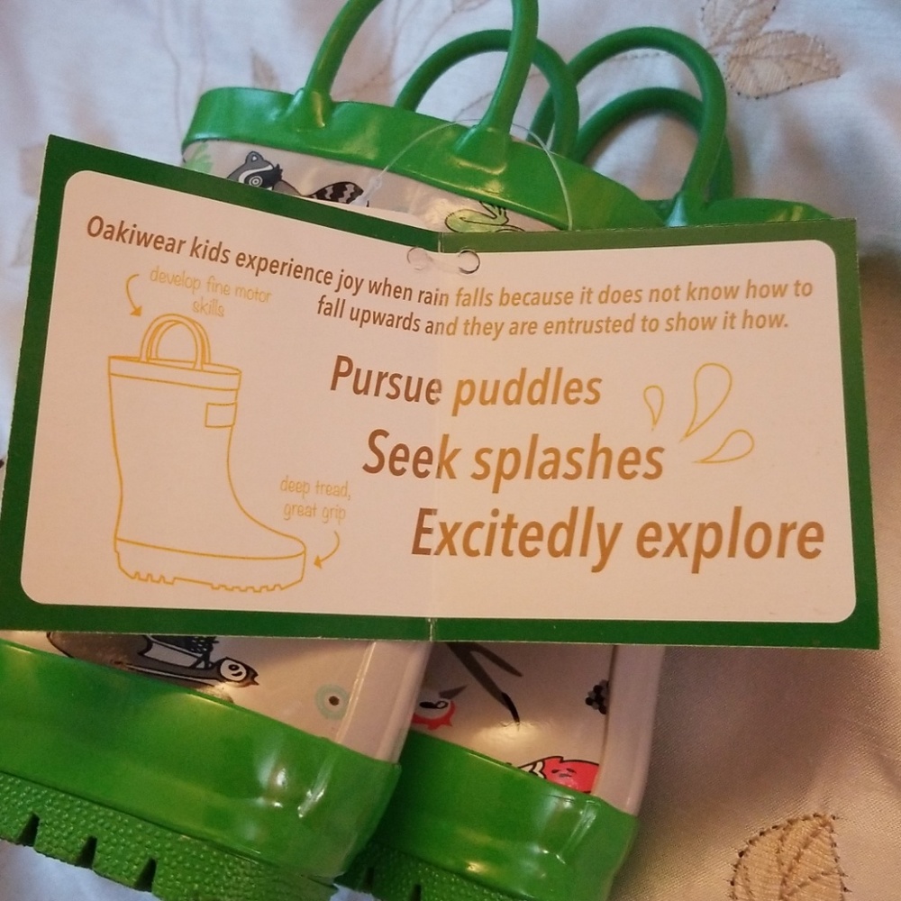 Kids rubber rain boots - Picture 8 of 8
